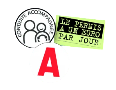 Logo permis à 1 euro